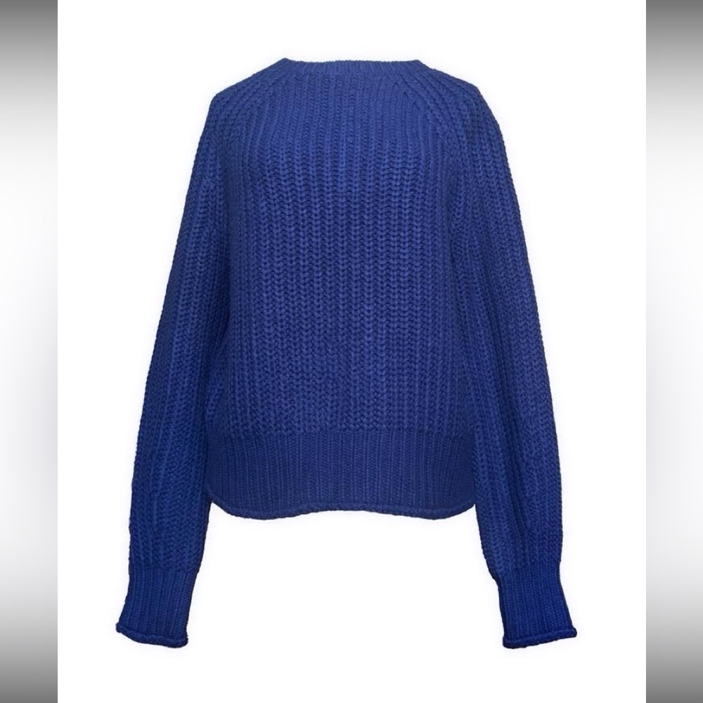Blue Knit Sweater